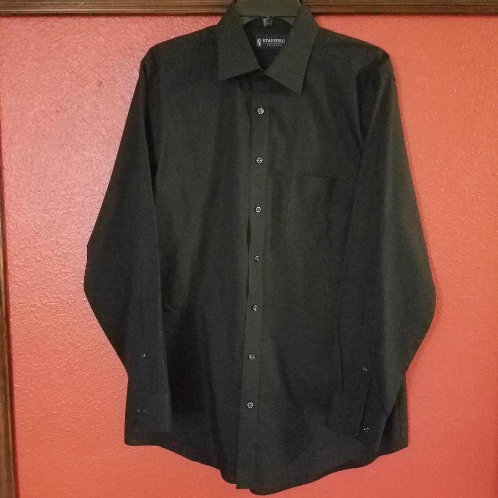 STAFFORD  Men's Long Sleeve Shirt   (Large)